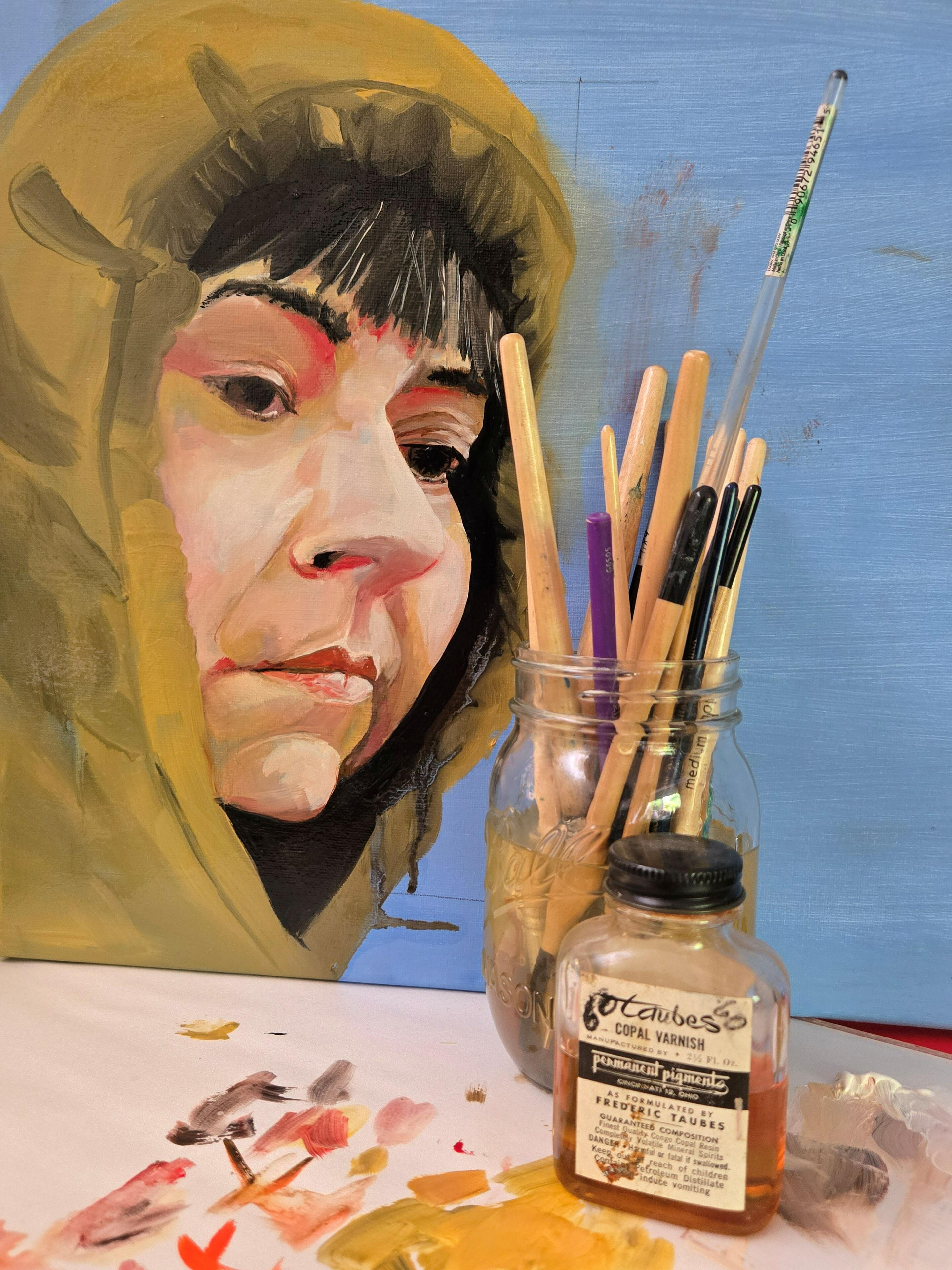 Unspoken Women Sitting self portrait Unspoken Women Sitting portraiture by Andraya Hayward